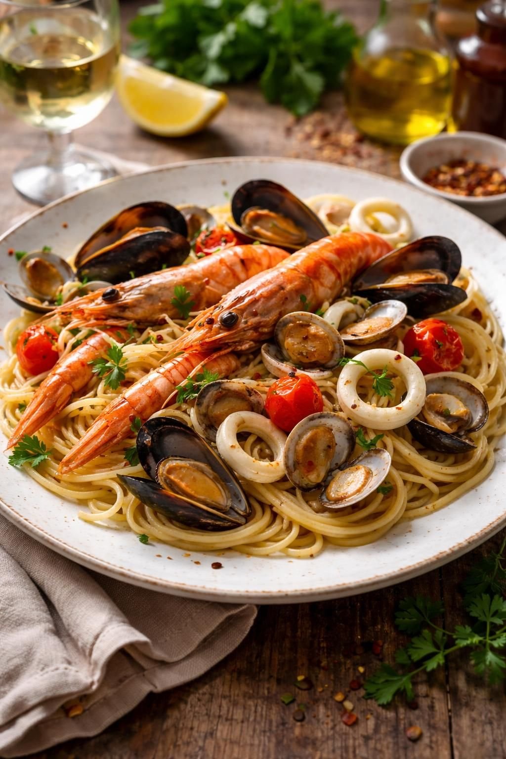 découvrez notre recette de pâtes aux fruits de mer, un guide complet pour préparer un plat savoureux et facile à réaliser. apprenez toutes les astuces pour réussir ce délice marin à la maison.