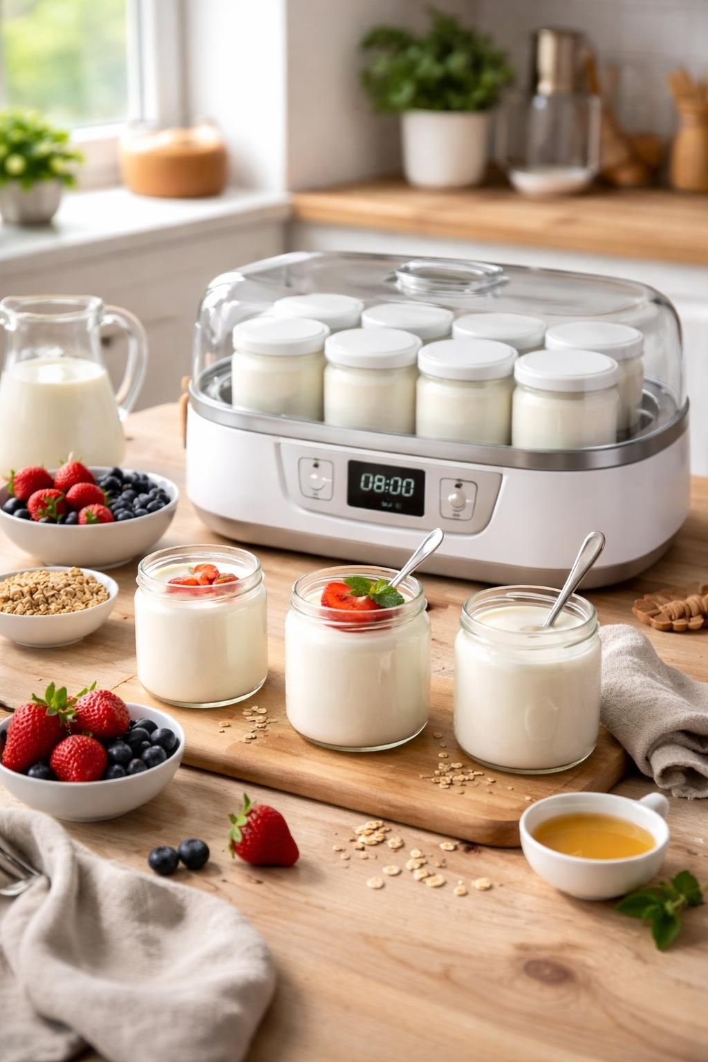 découvrez notre guide complet pour réussir vos yaourts maison avec une yaourtière. recettes faciles, astuces et conseils pour des yaourts délicieux et naturels.
